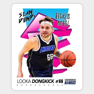 Dump Sports Basketball - Looka Dongkick Sticker